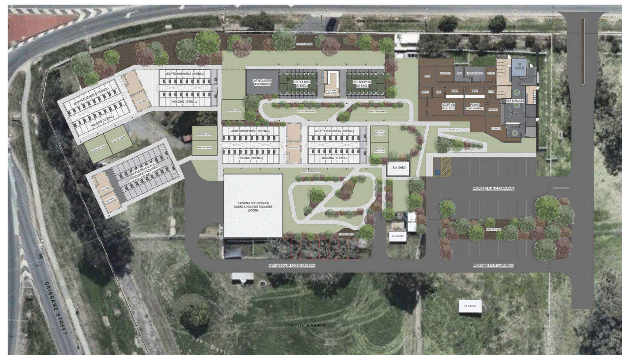 RSPCA QLD gets a big, new shelter in Ipswich (and a boarding kennel too